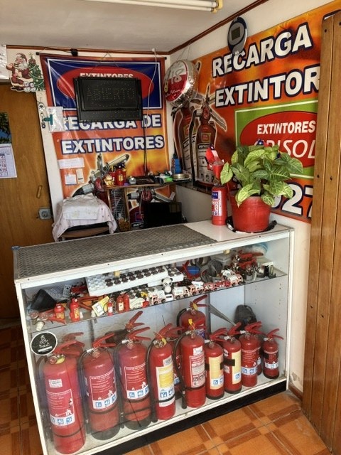 Local comercial de Extintores Crisol en Caldera